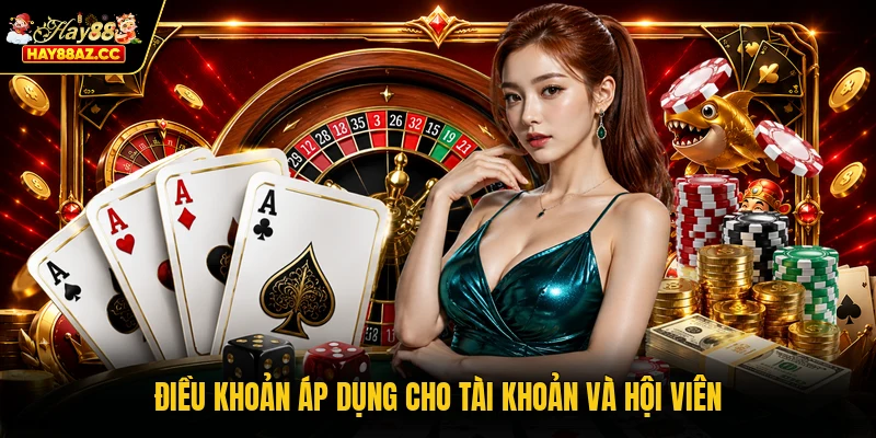 Điều khoản áp dụng cho tài khoản và hội viên